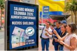 Salario mínimo en Colombia 2026 Ajuste confirmado y cuánto recibirás