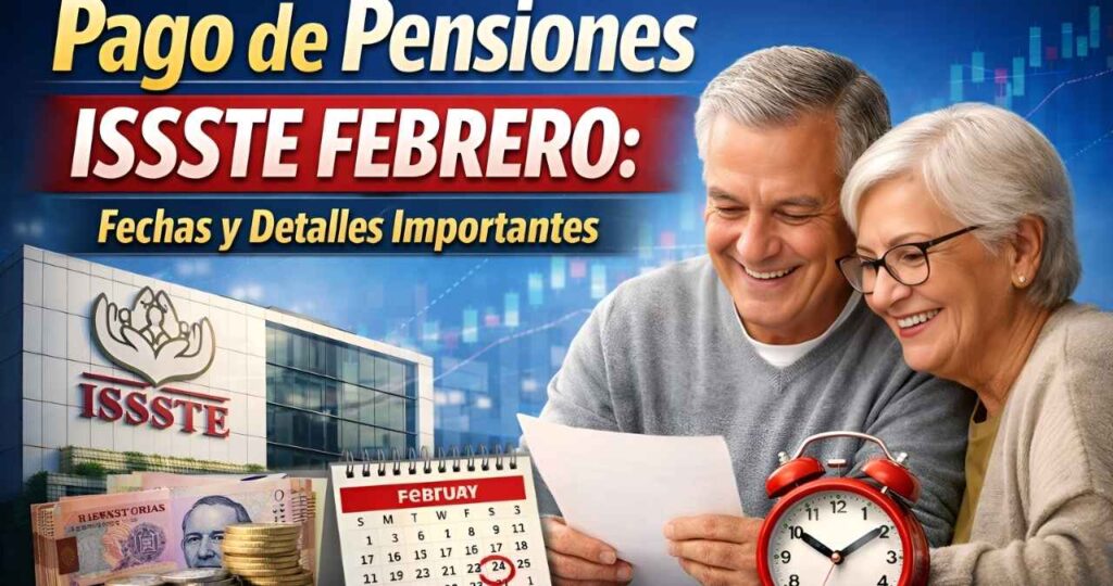 Pago de Pensiones ISSSTE febrero 2026 Fechas Oficiales y Detalles Clave