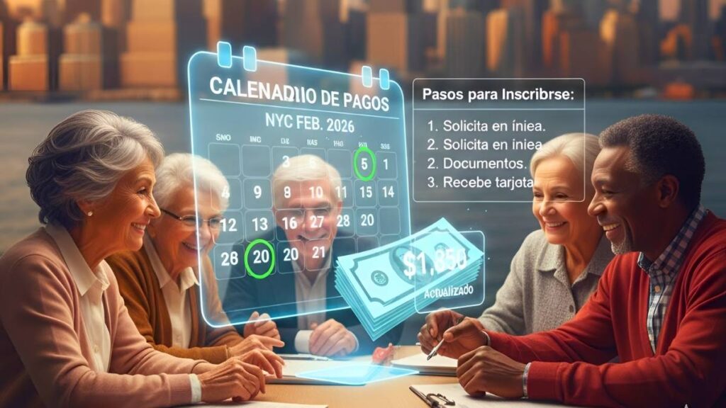 Pensión NYC febrero 2026 Calendario de Pagos y Montos Actualizados